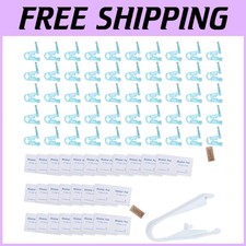 Disposable Ear Piercing Kit - 50PCS Self Sterile Gun