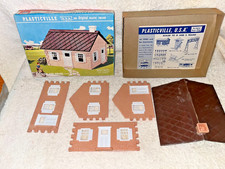 Plasticville Cape Cod House O S Gauge 1502-89 Pink With Original Box