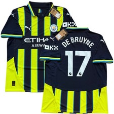 2024/25 Manchester City Away Jersey 17 De Bruyne Large Puma Premier League kit