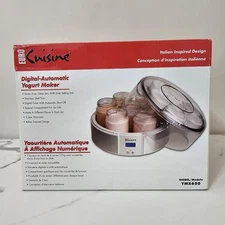 Euro Cuisine Digital Automatic Yogurt Maker YMX650