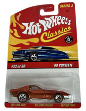 Hot Wheels Classics Series 3 69 Corvette 22 Of 30 Free Shipping