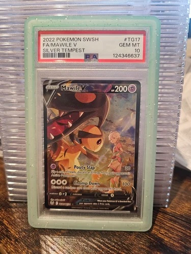 Mawile V TG17/TG30 Swsh12- Silver Tempest Trainer Gallery Holo PSA 10