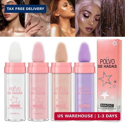 URQT 4 Color Polvo De Hadas Fairy Dust Highlight Patting - Full Body Contouring