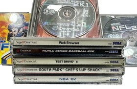 Lot of 8 SEGA Dreamcast Games