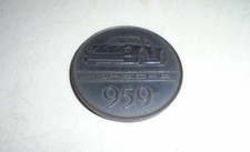 Vintage Porsche 959 Coin 1985