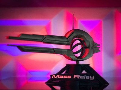 《MASS EFFECT》 Mass Relay Interstellar Navigation Equipment 3D Build Model