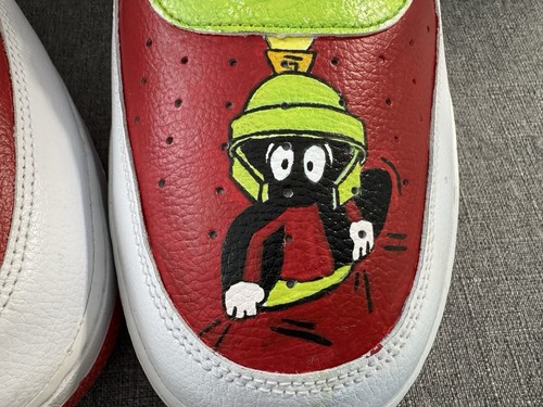 Custom Nike Air Force 1 High Looney Tunes Sneakers Marvin the Martian Men’s 1/1 - Picture 6 of 18