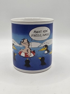 Vintage 1993 German Uli Stein + Dimo Gmbh Cartoon Mug