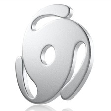 45 RPM Record Adapter, 7 Inch Vinyl Record Solid Aluminum Adapter, 45 Adapter...