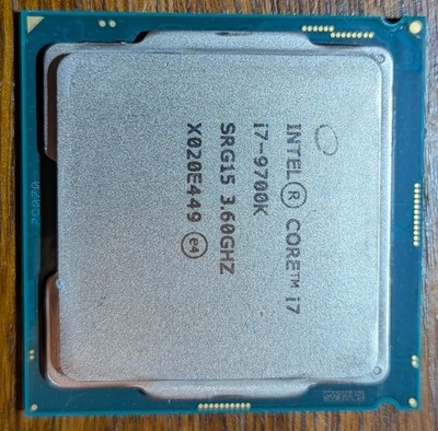 Intel Core i7-9700K 3.6GHz Octa-Core FCLGA1151 CPU Processor SRG15