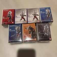 Ultraman Converge Motion 1 Complete Set 7 Figures Secret Tiga Multi Type