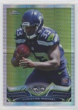 2013 Topps Chrome Prism Refractor 158/260 Christine Michael #186 yj7