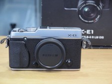 Fujifilm Fuji X-E1 16.3MP Mirrorless Camera body with Box. St No u19440