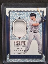 2019 Panini Chronicles Baseball Cornerstones Jake Bauers Relic 10/49 #RM-JB