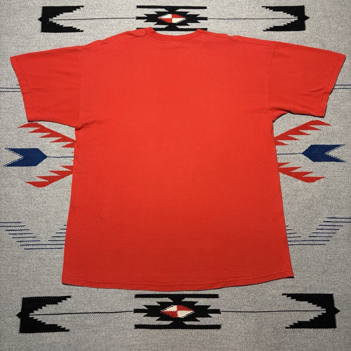 90s YO LA TENGO Stereo Blue Licensed Alt Rock T-Shirt Men's XL Red
