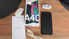 Samsung Galaxy A40 64GB Dual SIM Schwarz ohne Simlock mit OVP