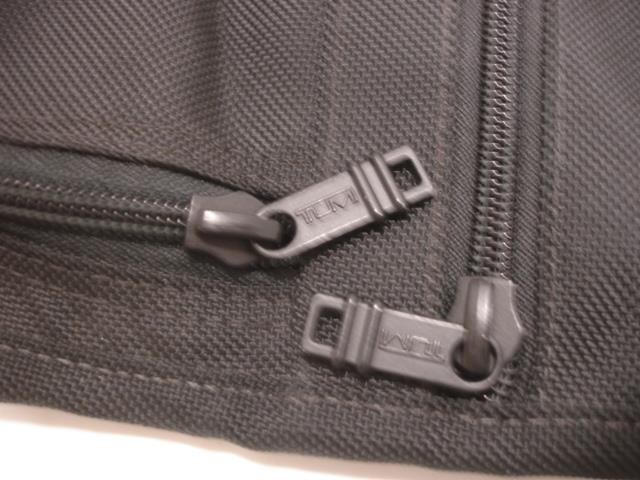 TUMI Alpha Slim Large Screen Laptop Briefcase Ballistic Nylon Double Handles Blk image 8