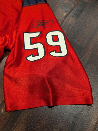Houston Texans Jersey Mens XL NFL Football Demeco Ryans 59 Reebok Shirt - Picture 8 of 11