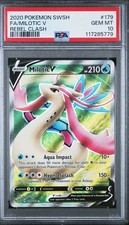 2020 Pokemon Sword Shield SWSH FA Rebel Clash Milotic V 179 PSA 10 GEM MINT on eBay