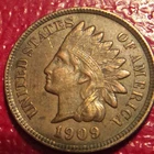1909 INDIAN HEAD CENT BETTER GRADE  C-46 SCRATCH