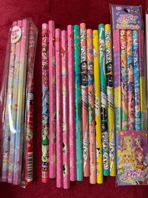 Retro Sailor Moon Bleistift Lot Hoppe-chan Shugo Chara Mezzo Klavier Figuren