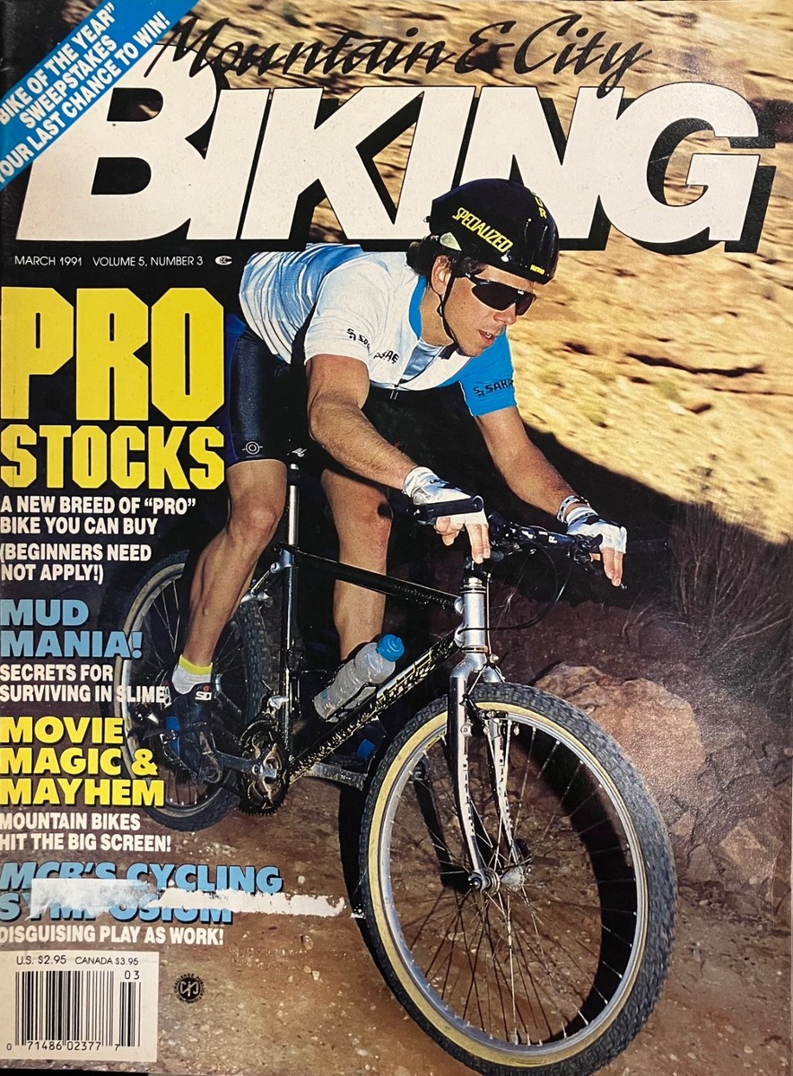 Mountain and City Biking Magazine March 1991 Nishiki Cascade
