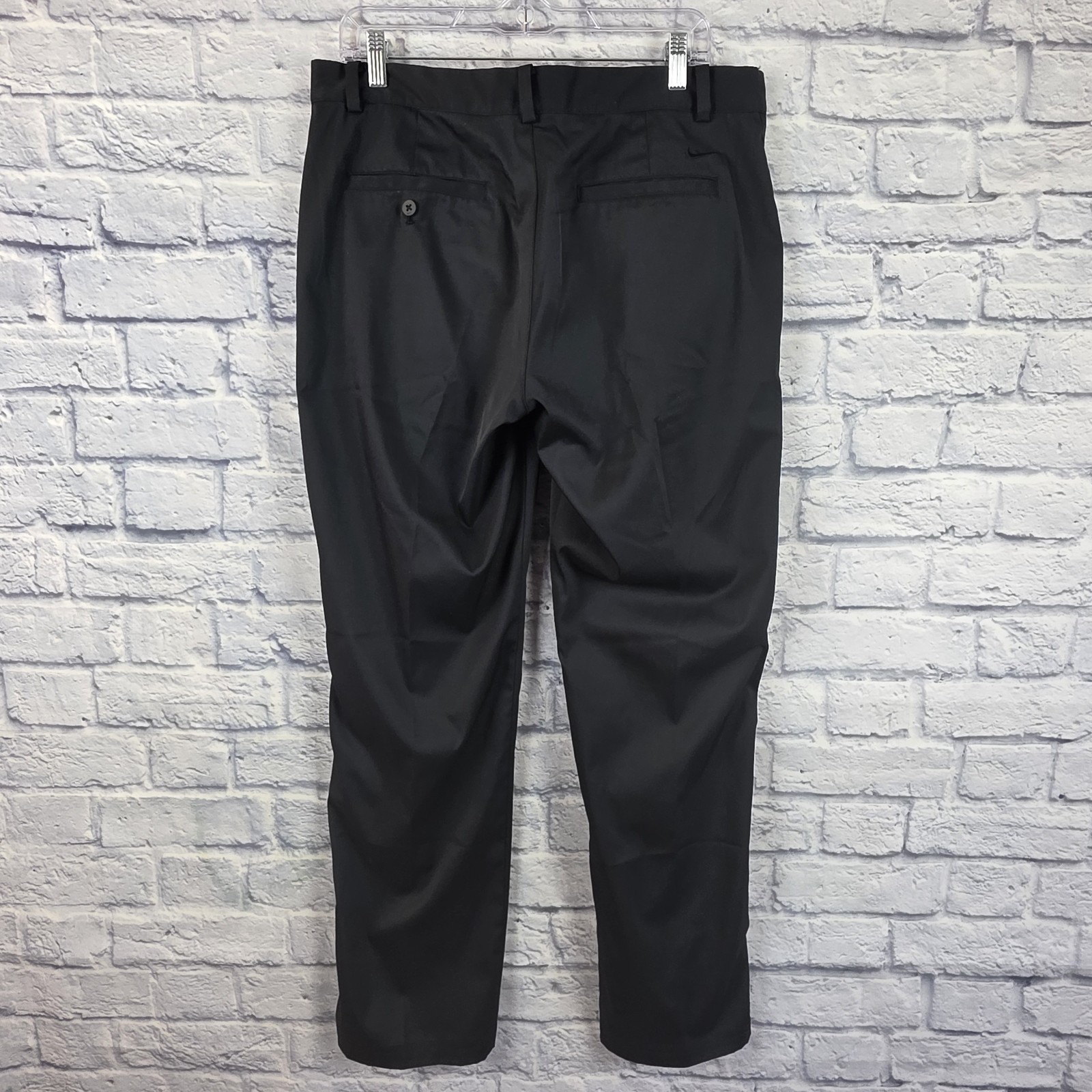 Nike Golf Men Tour Performance Black Dri-Fit Golf Pants Size 34X32 (34X31) thumbnail 3