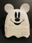 NWT! Mickey Mouse Ghost Cosplay DISNEY Loungefly Mini Backpack GITD, Halloween
