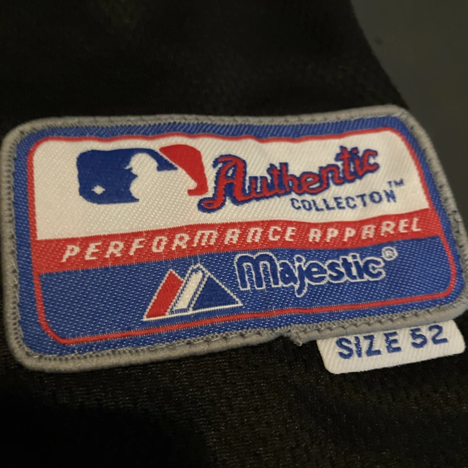 Jose Reyes #7 迈阿密马林鱼队 2012 黑色球衣缝制尺寸 52 XL 特大号 — 第 2/4 张图片