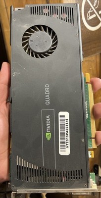 Dell Nvidia Quadro 4000 2GB GDDR5 PCI-E x16 Graphics Card- 6WTYT