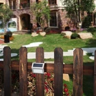 LED Solar Garden Lights Lighting Stainless Steel Solar Stair Lamp Floodlight