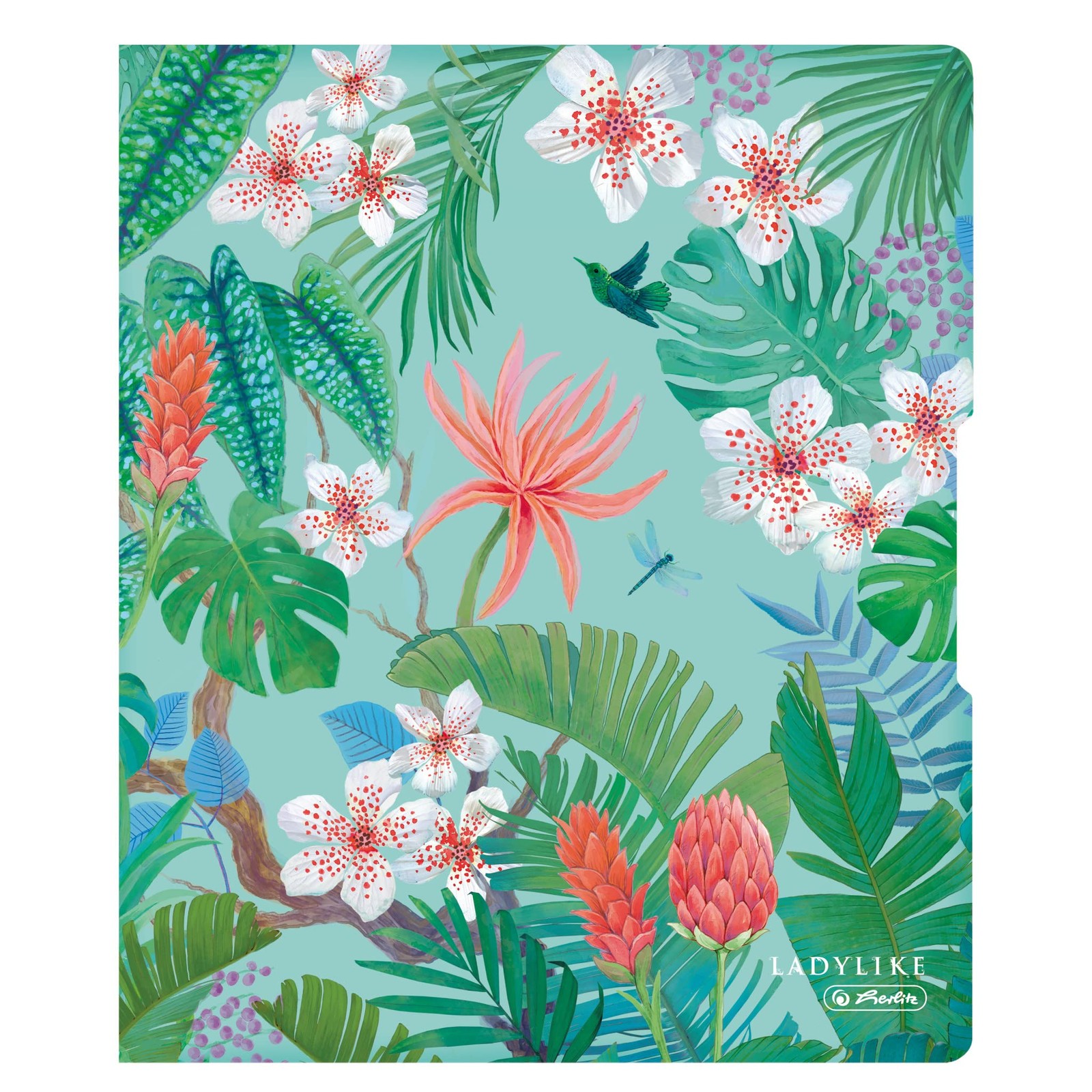 herlitz Ladylike Jungle A4 PP Ring Binder - 1 Piece