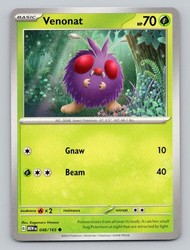 Venonat 048/165 Scarlet & Violet 151 Common