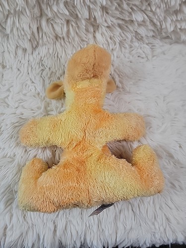 Selten Vintage Baby Gund Streusel Giraffe orange gelb Stofftier Spielzeug Lovey 5824 - Bild 6 von 8