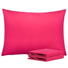 Standard Pillowcase Set - 2 Pack Brushed Standard 20" x 26" Magenta