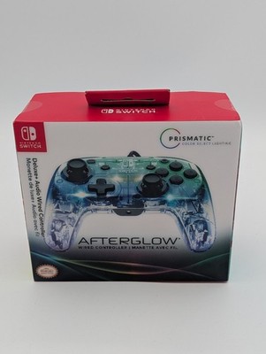 PDP Afterglow Deluxe+ Audio Wired Controller Nintendo Switch Prismatic LED