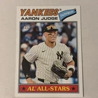 2026 Topps Heritage Aaron Judge #10 AL All-Stars Card New York Yankees
