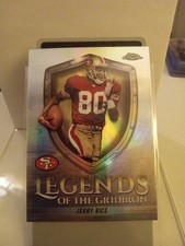 2025 Topps Chrome - Legends of the Gridiron Jerry Rice #LOG-8 Refractor