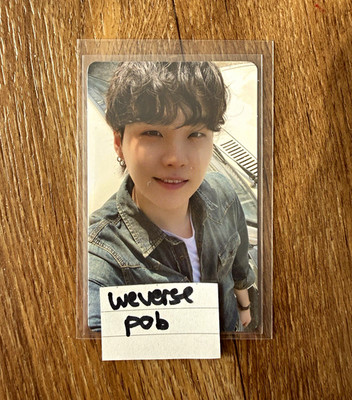 BTS Butter Yoongi Suga Photocard Weverse POB original