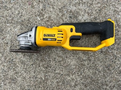 DeWALT DCG412 20V MAX Cordless  Angle Grinder 4 1/2'' Tool ONLY - No ACCESSORIES