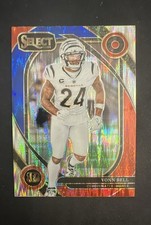 2024 Panini Select - Club Level Vonn Bell #265 Red & Blue Shock Prizm