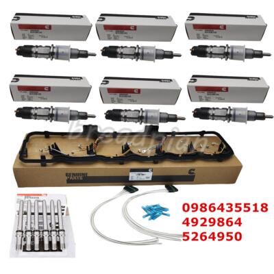 Performance 50HP Injector Superkit for 07-18 Dodge Ram Cummins 6.7L 0986435518