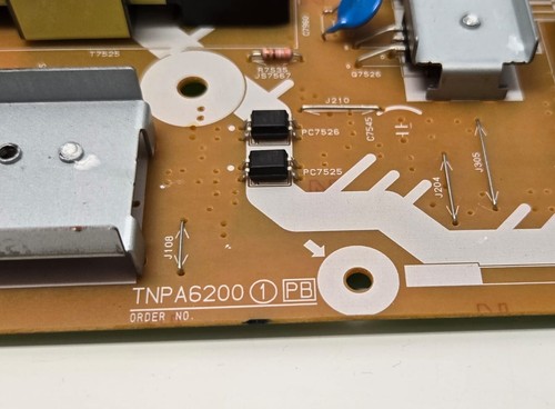 PANASONIC 55" TH-55DX900U TH55DX900 POWER SUPPLY BOARD PCB TNPA6200 1 P - Picture 2 of 2