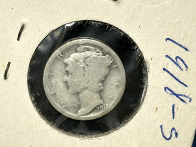 1918-S SILVER MERCURY DIME 10 CENTS SEE DETAILS IN PHOTO | eBay