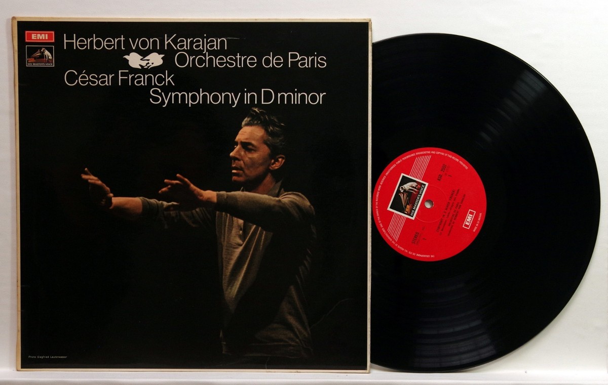LP Herbert von Karajan Franck Symphony