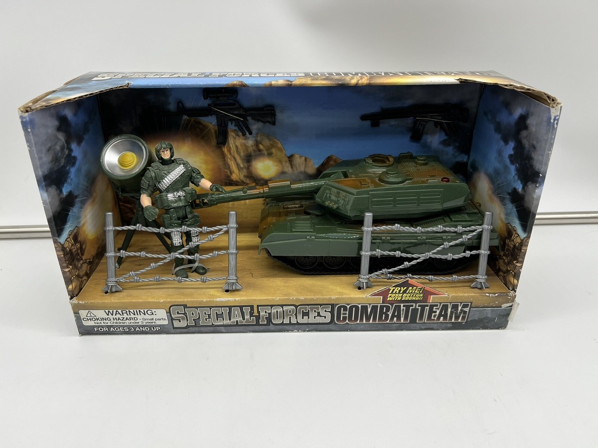 2016 Polyfect Toys | Special Forces Combat Team | Figure, Tank