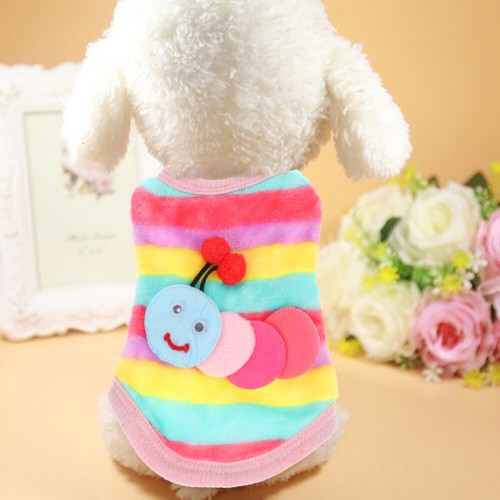 Dog Costume Pet Girl Clothes Sweaters for Girls Winter Caterpillar