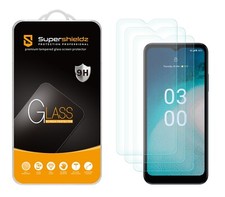  3-Pack Supershieldz Tempered Glass Screen Protector for Nokia C300