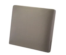 Ravenna 21" W x 20" L x 4" Thick, Dark Taupe Outdoor Lounge Chair Back Cushion