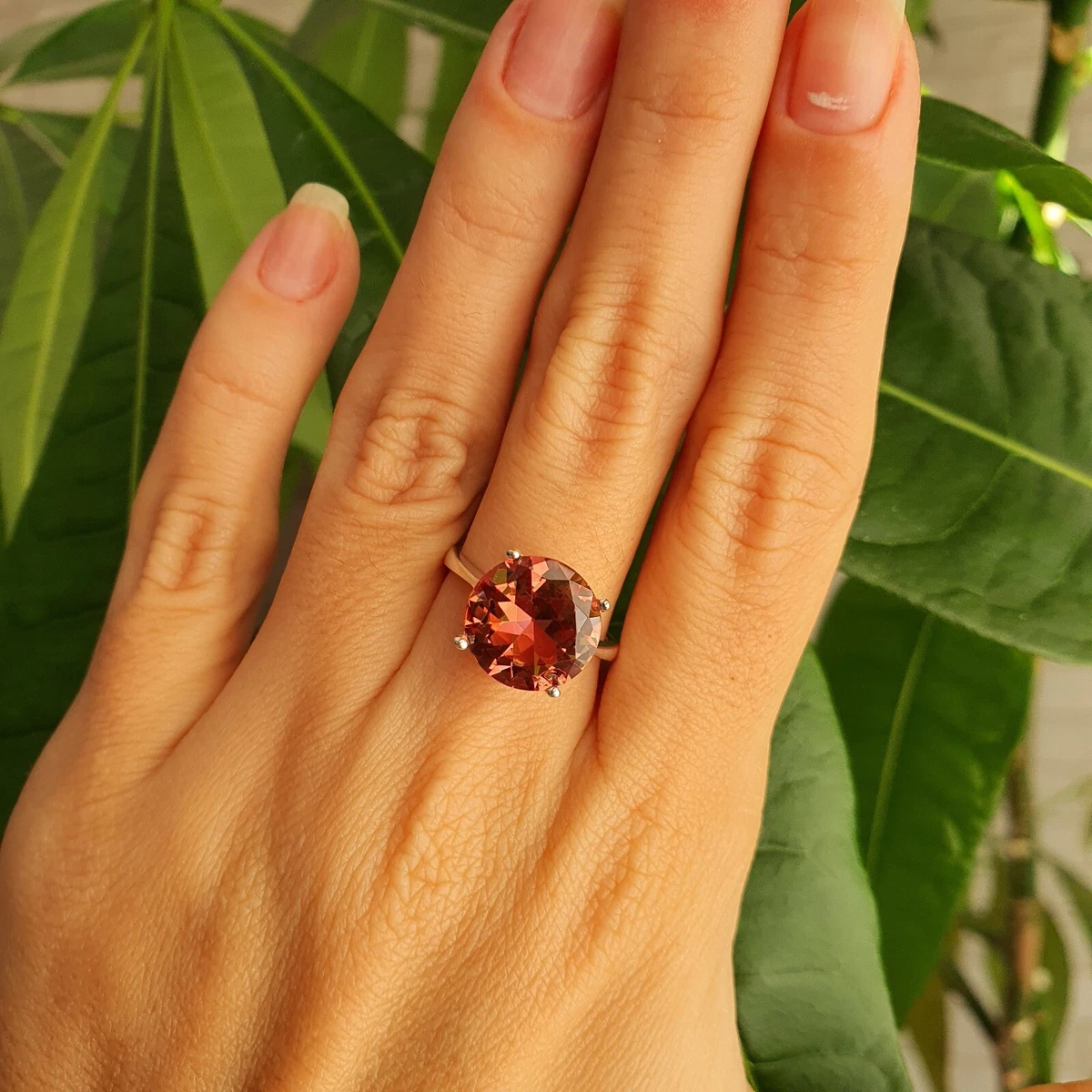 Alexandrite shop solitaire ring